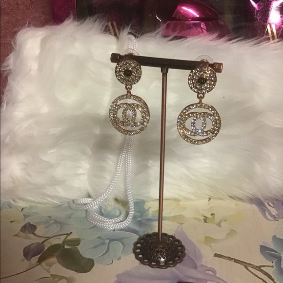 Beautiful Drop Earrings for Women Party Jewelry Gold - Picture 5 of 8